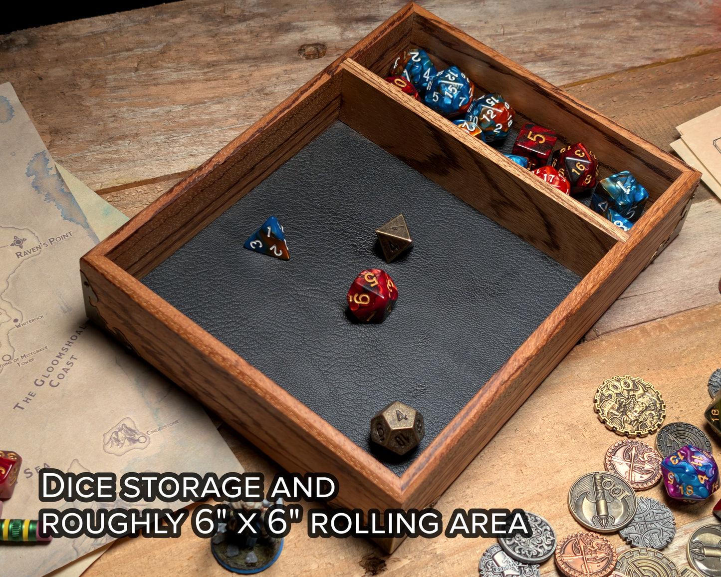 The Scout – Small Travel Dice Tray for D&D and Tabletop Games